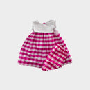 Jacadi Paris Pink Gingham Dress, Size 0