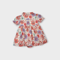 Jack & Milly Floral Dress & Bloomer Set, Size 1