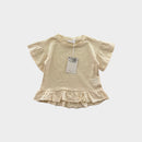 Jamie Kay Cream T-Shirt, Size 0