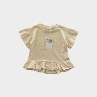 Jamie Kay Cream T-Shirt, Size 0