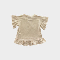 Jamie Kay Cream T-Shirt, Size 0