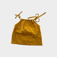 Luca The Label Mustard Blouse, Size 0