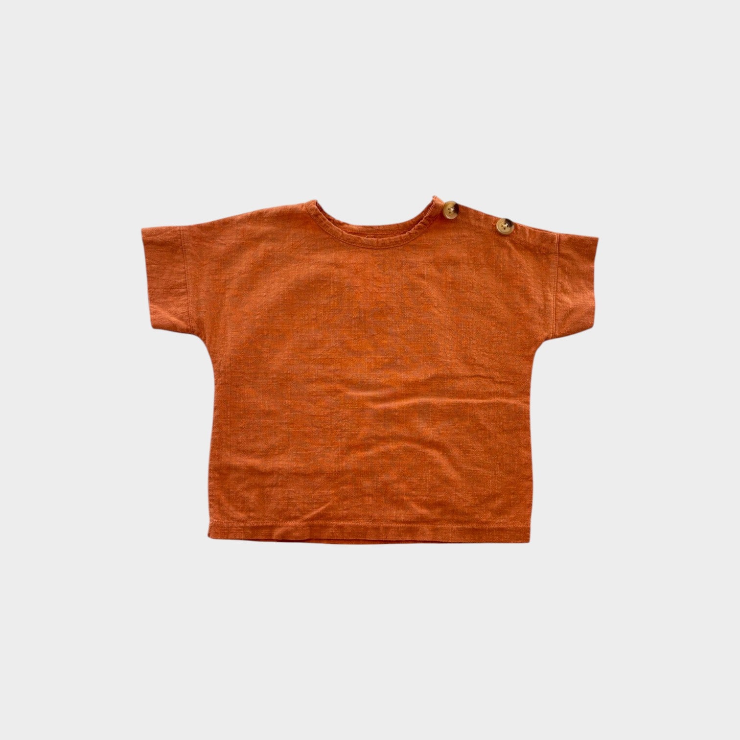 Orange Cotton Set, Size 0