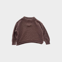 Ruby & Elle Brown Knit Set, Size 0