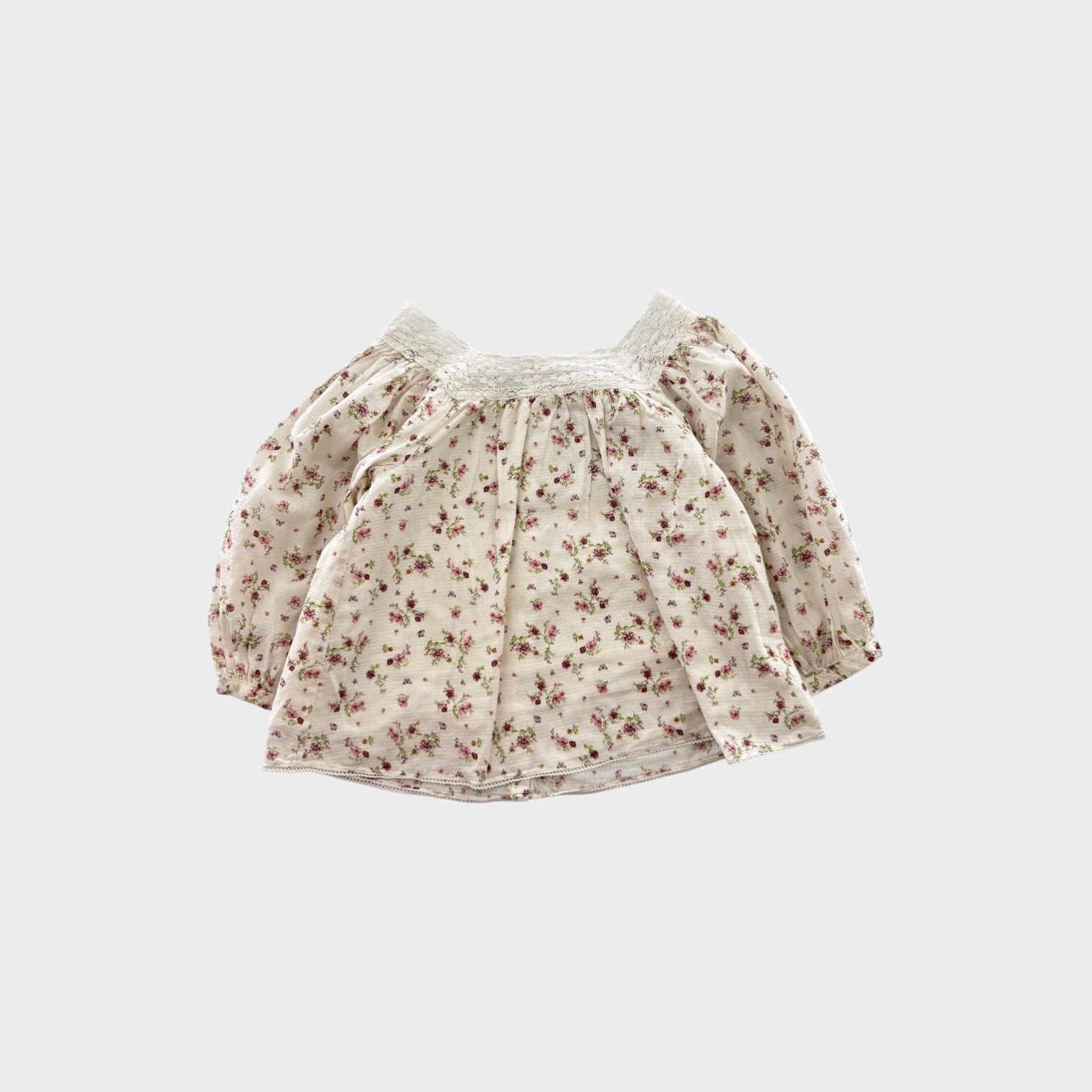 Jamie Kay Floral Blouse and Bloomer Set, Size 0