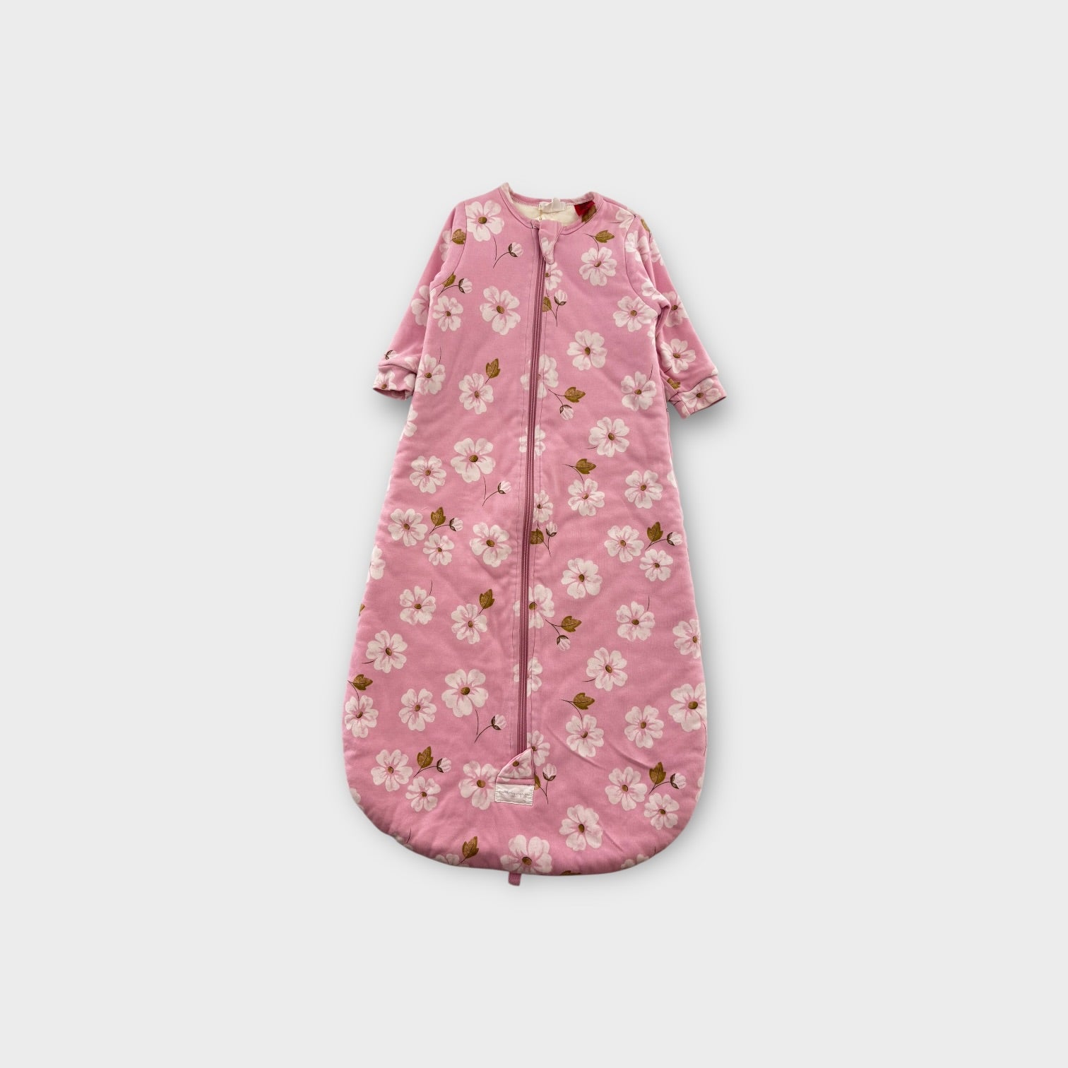 Purebaby 3.0 Tog Pink Sleep Sack, Size 1-2