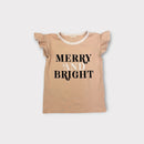 Bencer & Hazelnut Merry And Bright T-Shirt, Size 8