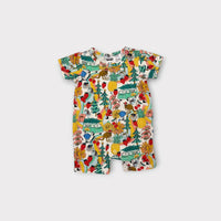 Cotton On Baby Aussie Christmas Romper, Size 000