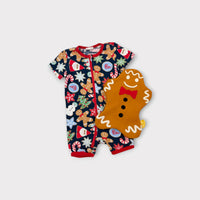 Peter Alexander Christmas Cookie Romper, Size 2