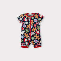 Peter Alexander Christmas Cookie Romper, Size 2