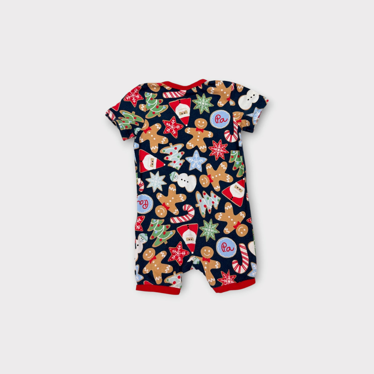 Peter Alexander Christmas Cookie Romper, Size 2