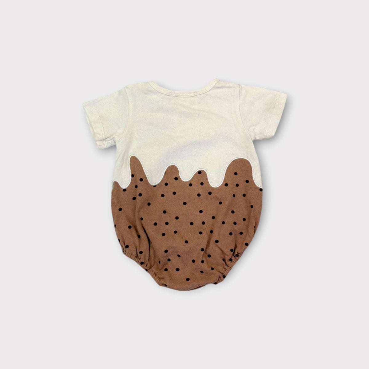 Minihaha Christmas Pudding Romper, Size 00