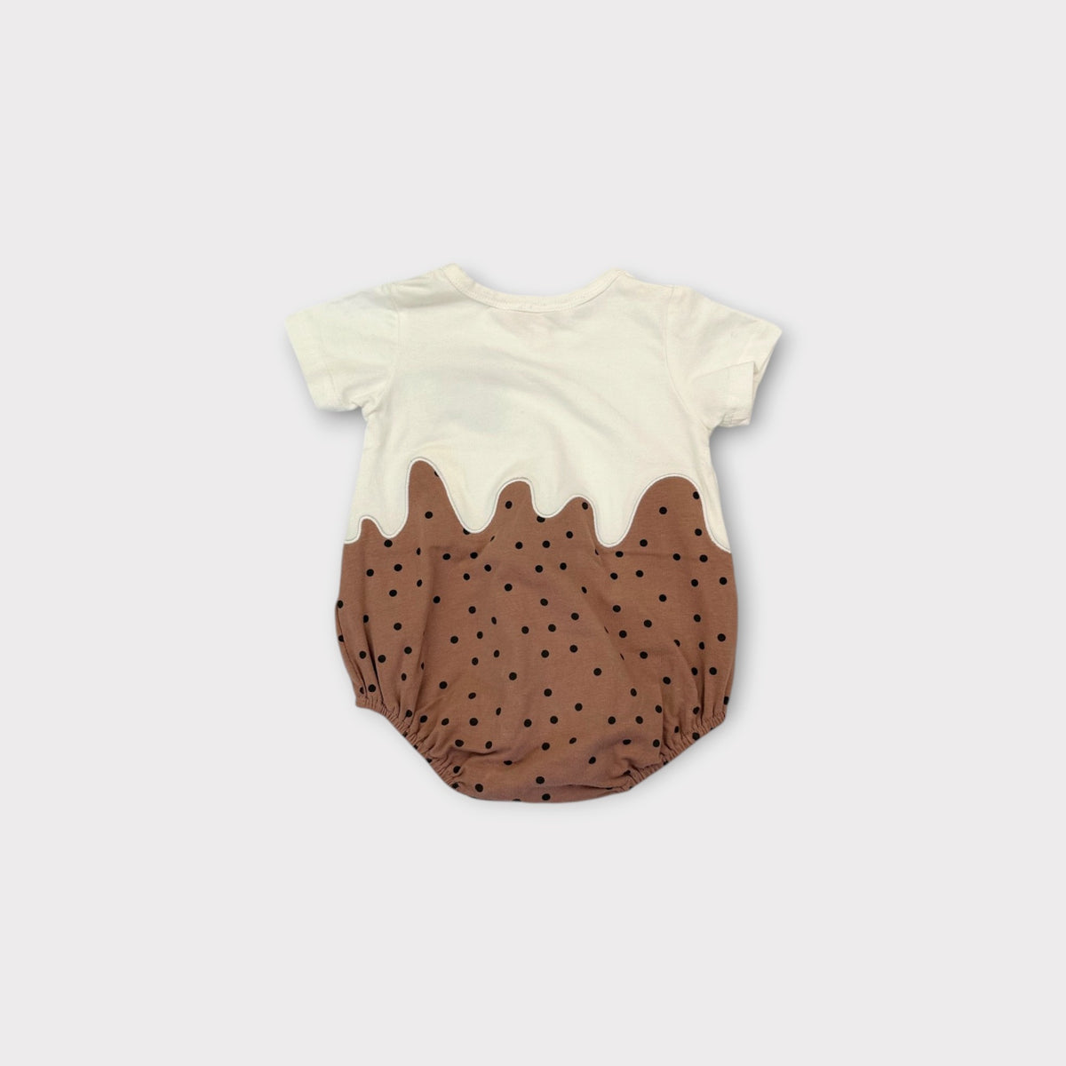 Minihaha Christmas Pudding Romper & Hat Set, Size 0