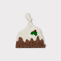 Minihaha Christmas Pudding Romper & Hat Set, Size 0