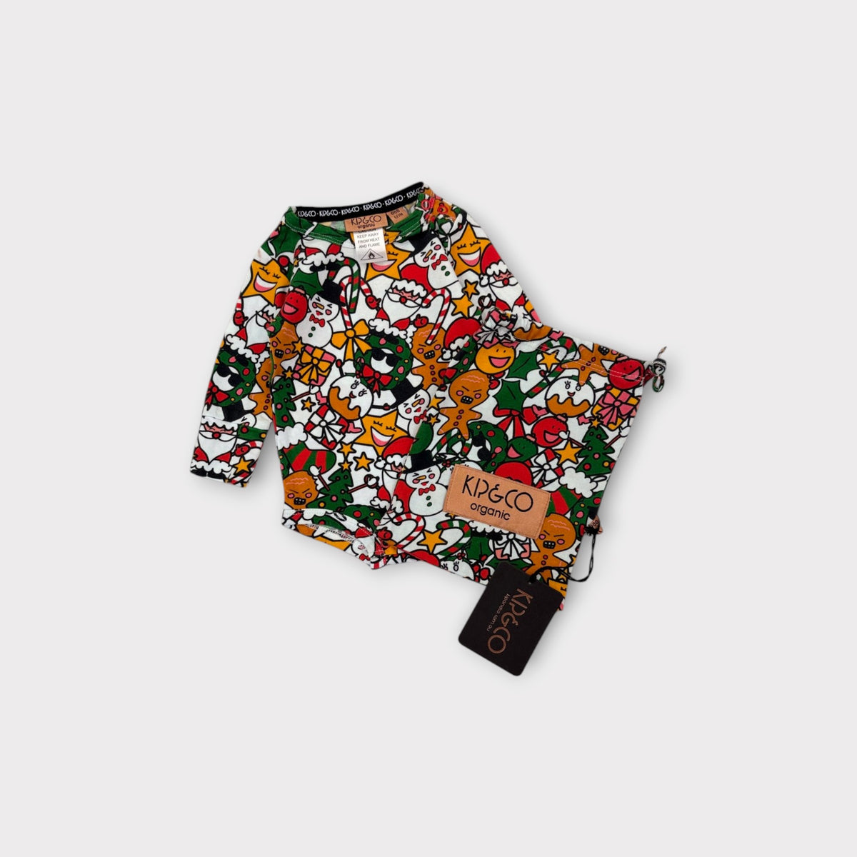 Kip & Co Christmas Bodysuit, Size 000