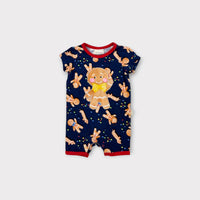 Peter Alexander Gingerbread Romper, Size 0