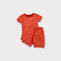 Kip & Co Candy Cane Pyjama Set, Size 7-8