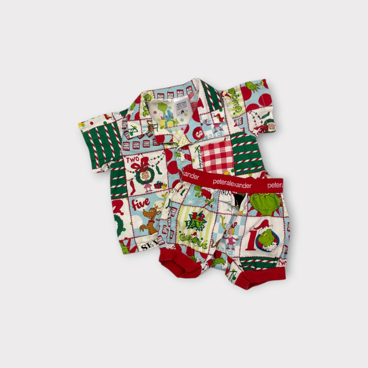 Peter Alexander 12 Days Of Grinchmas Pyjama Set, Size 000