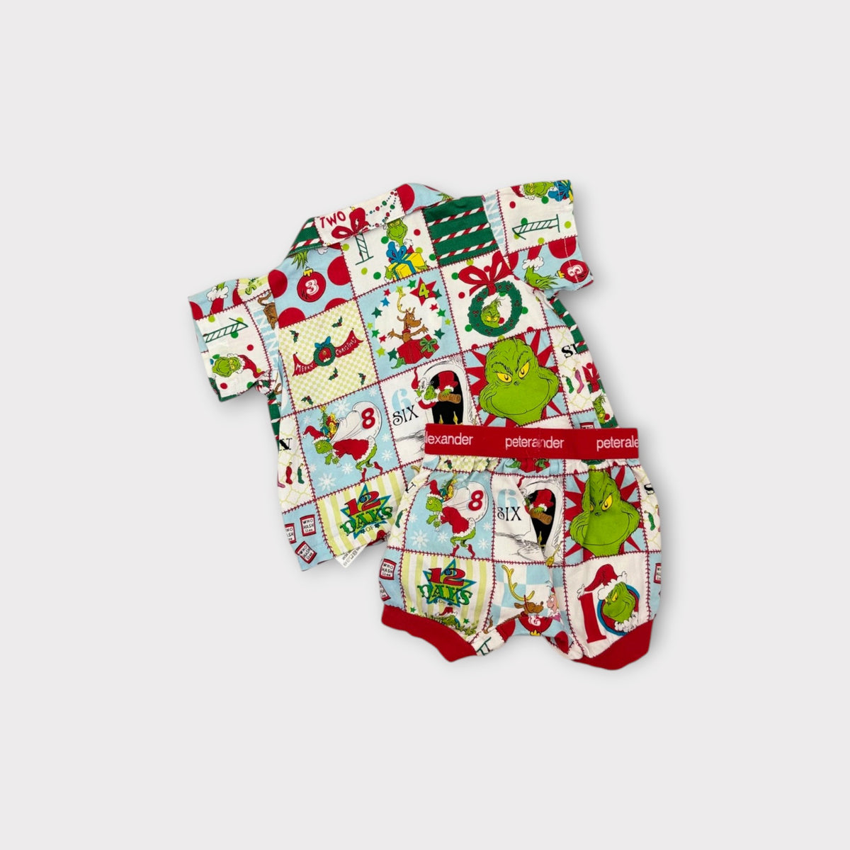 Peter Alexander 12 Days Of Grinchmas Pyjama Set, Size 000
