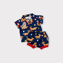 Peter Alexander Navy Dachshund Pyjama Set, Size 0
