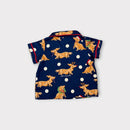 Peter Alexander Navy Dachshund Pyjama Set, Size 0