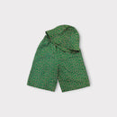 Green Candy Cane Shorts & Bucket Hat Set, Size 4-5