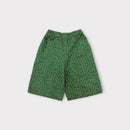 Green Candy Cane Shorts & Bucket Hat Set, Size 4-5