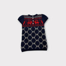 Gucci Reindeer GG Knit Dress, Size 0