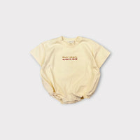 Cinnamon Baby Never Naughty Always Nice Romper, Size 0