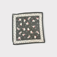 Sheer Polar Bear Christmas Scarf