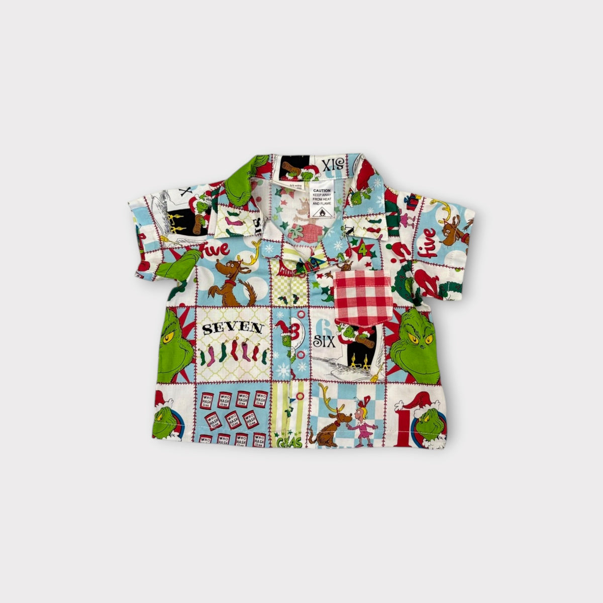 Peter Alexander 12 Days Of Grinchmas Pyjama Gift Set, Size 000