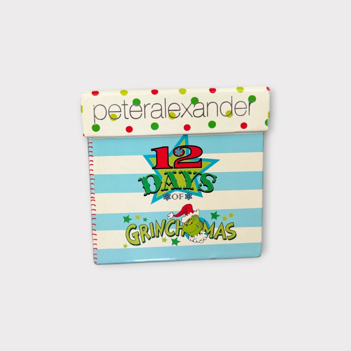 Peter Alexander 12 Days Of Grinchmas Pyjama Gift Set, Size 000