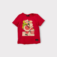Rock Your Kid Red Santa T-Shirt, Size 4