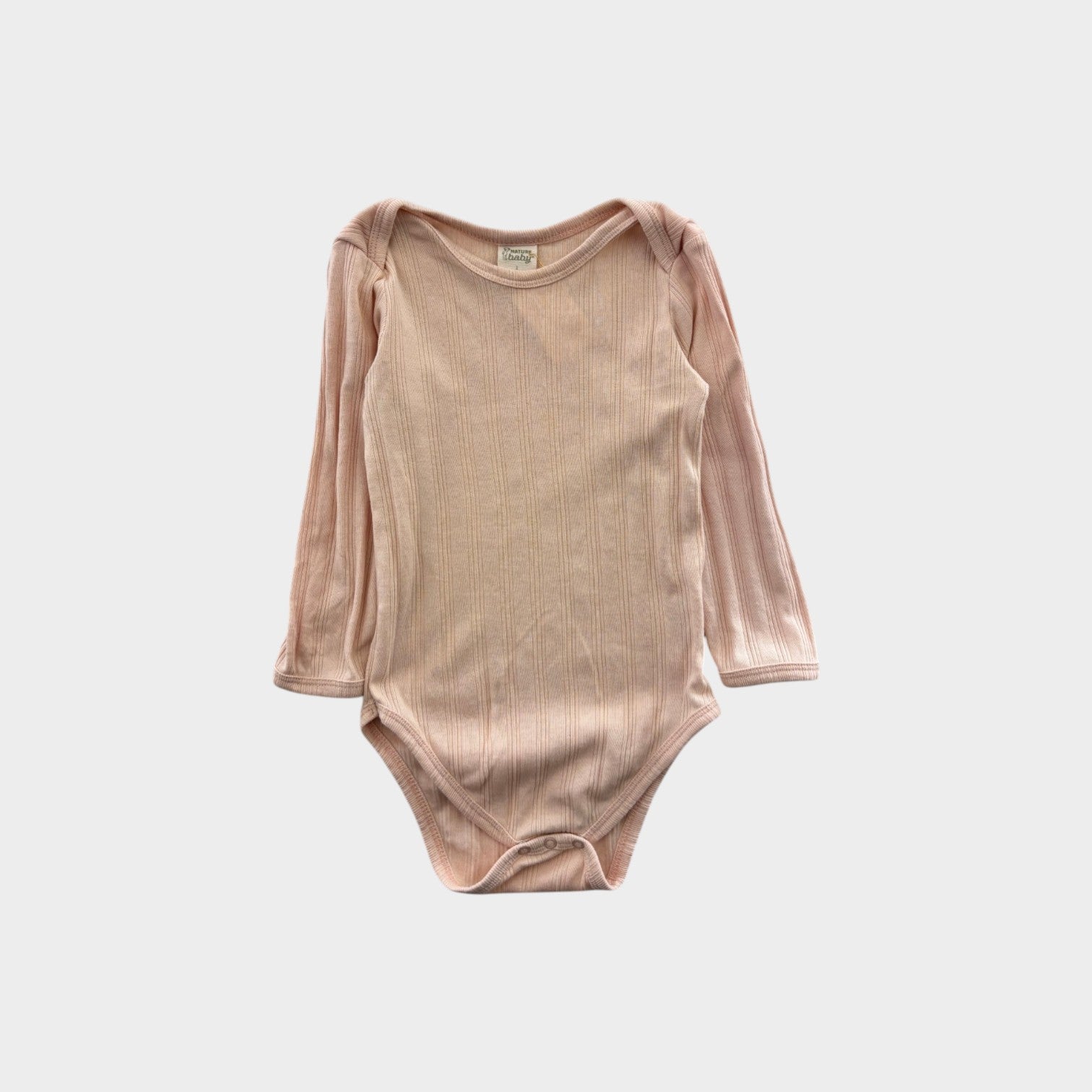 Nature Baby Pink Bodysuit, Size 1
