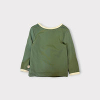 Nature Baby Green Rash Guard, Size 0