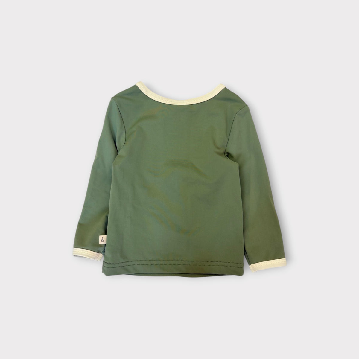 Nature Baby Green Rash Guard, Size 0