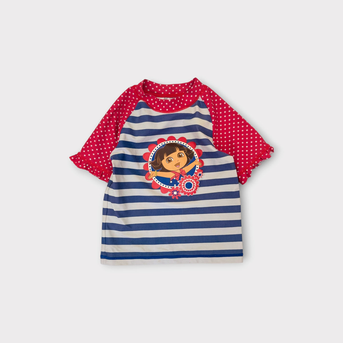 Retro Dora the Explorer Rash Guard, Size 3