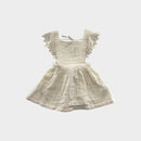 Jamie Kay Cream Muslin Lace Dress, Size 1