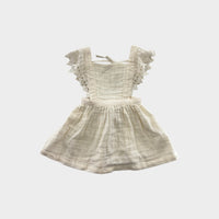 Jamie Kay Cream Muslin Lace Dress, Size 1