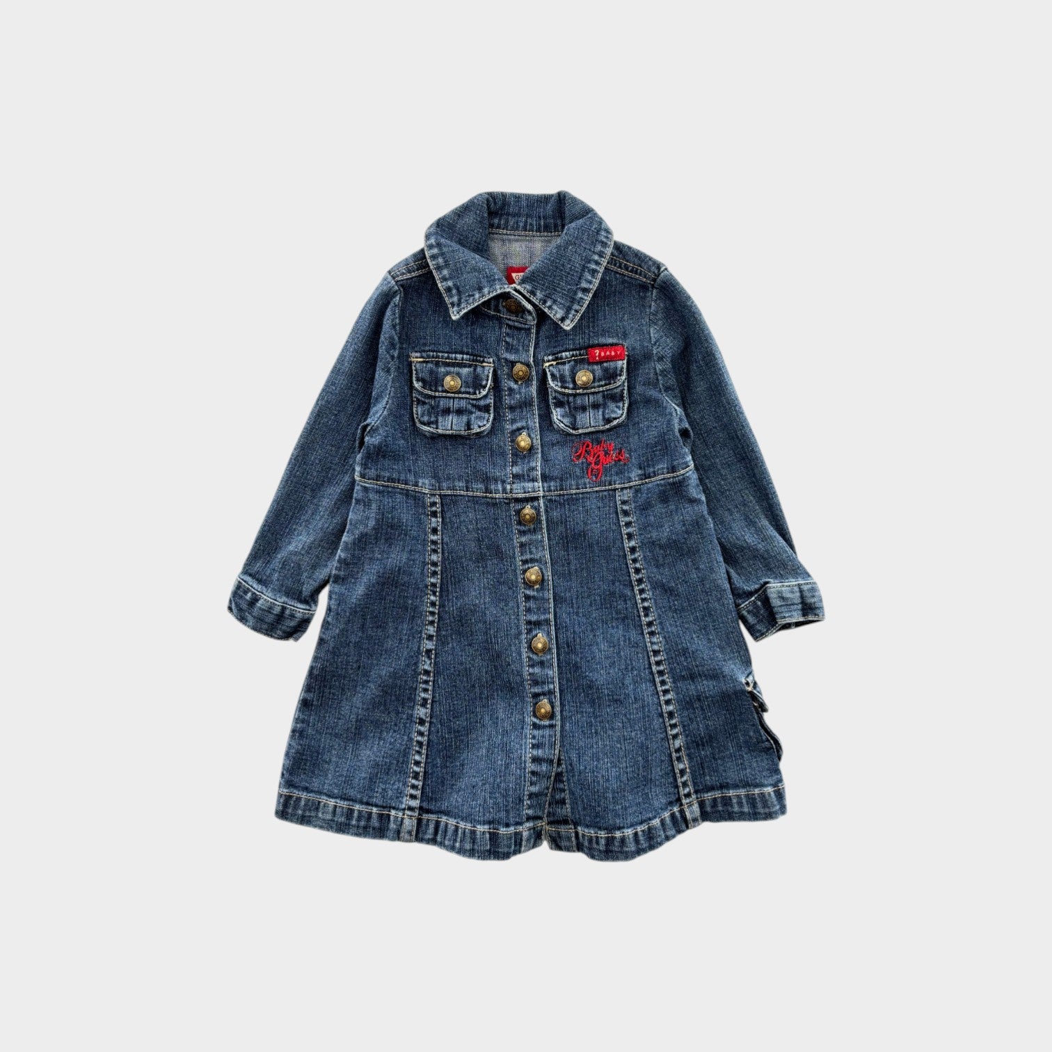 Retro Denim Guess Dress, Size 1