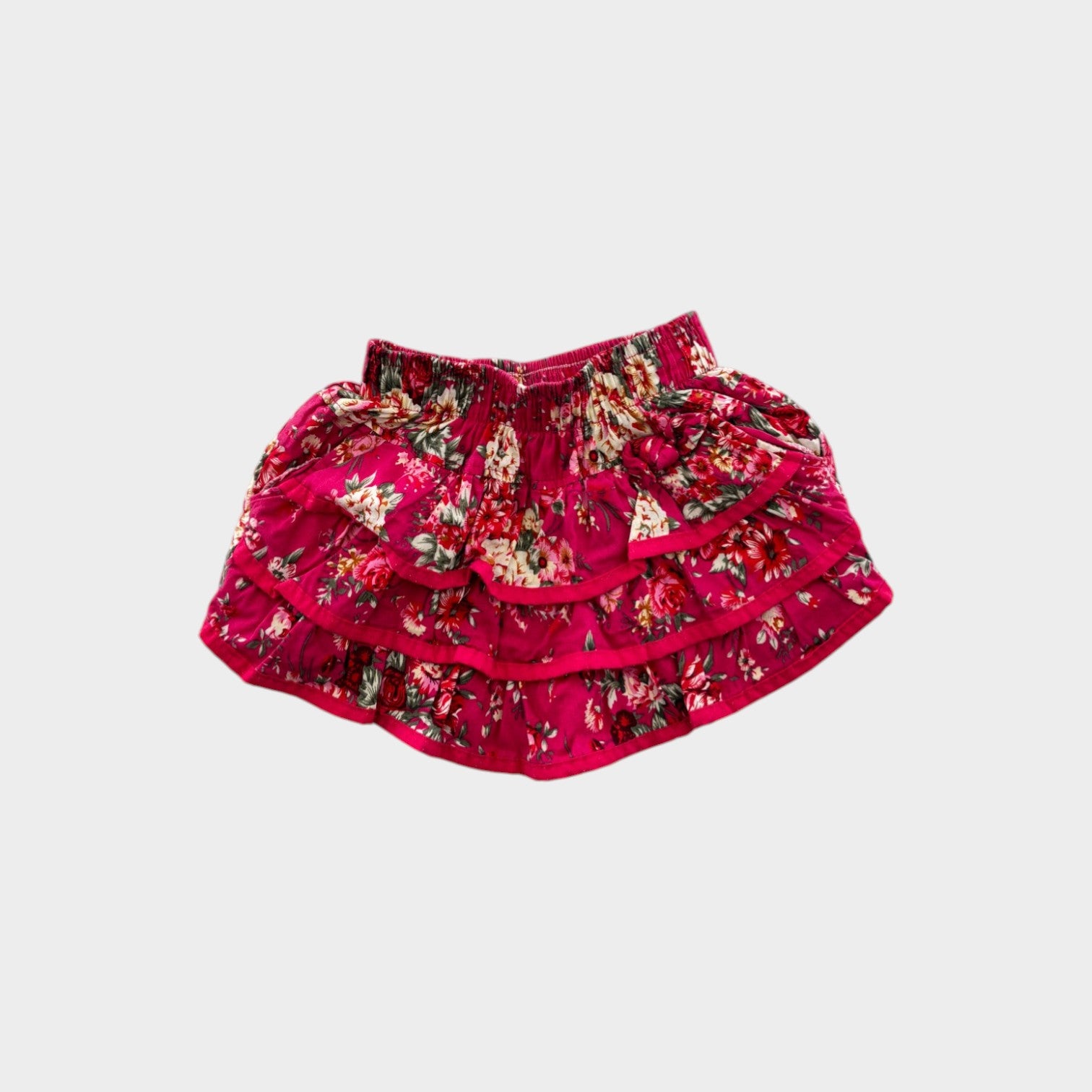 Vintage Pink Ruffle Shorts, Size 1