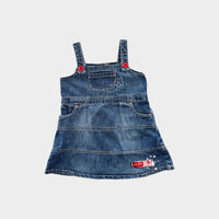 Retro Denim Dress, Size 1