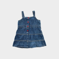 Retro Denim Dress, Size 1