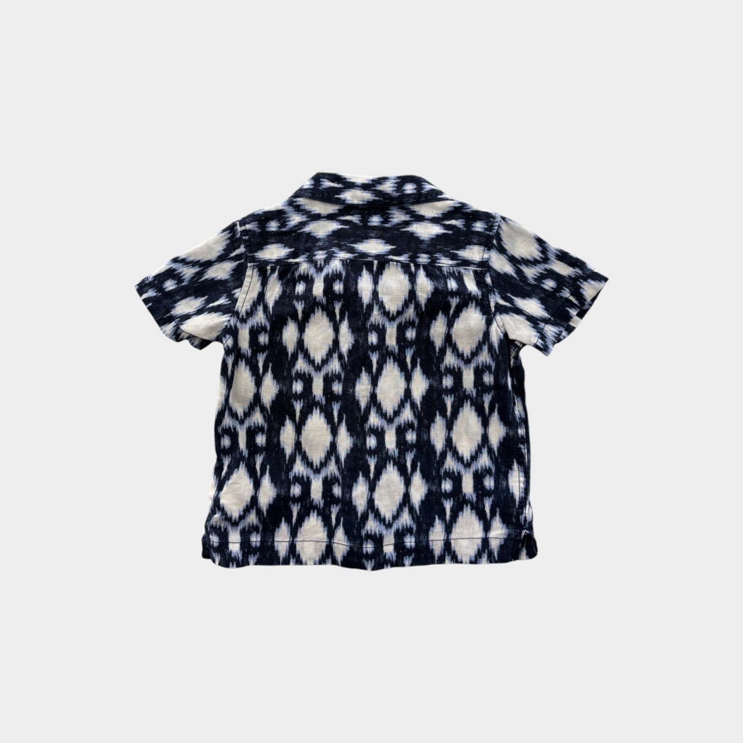 Baby Gap Patterned Linen Shirt, Size 1