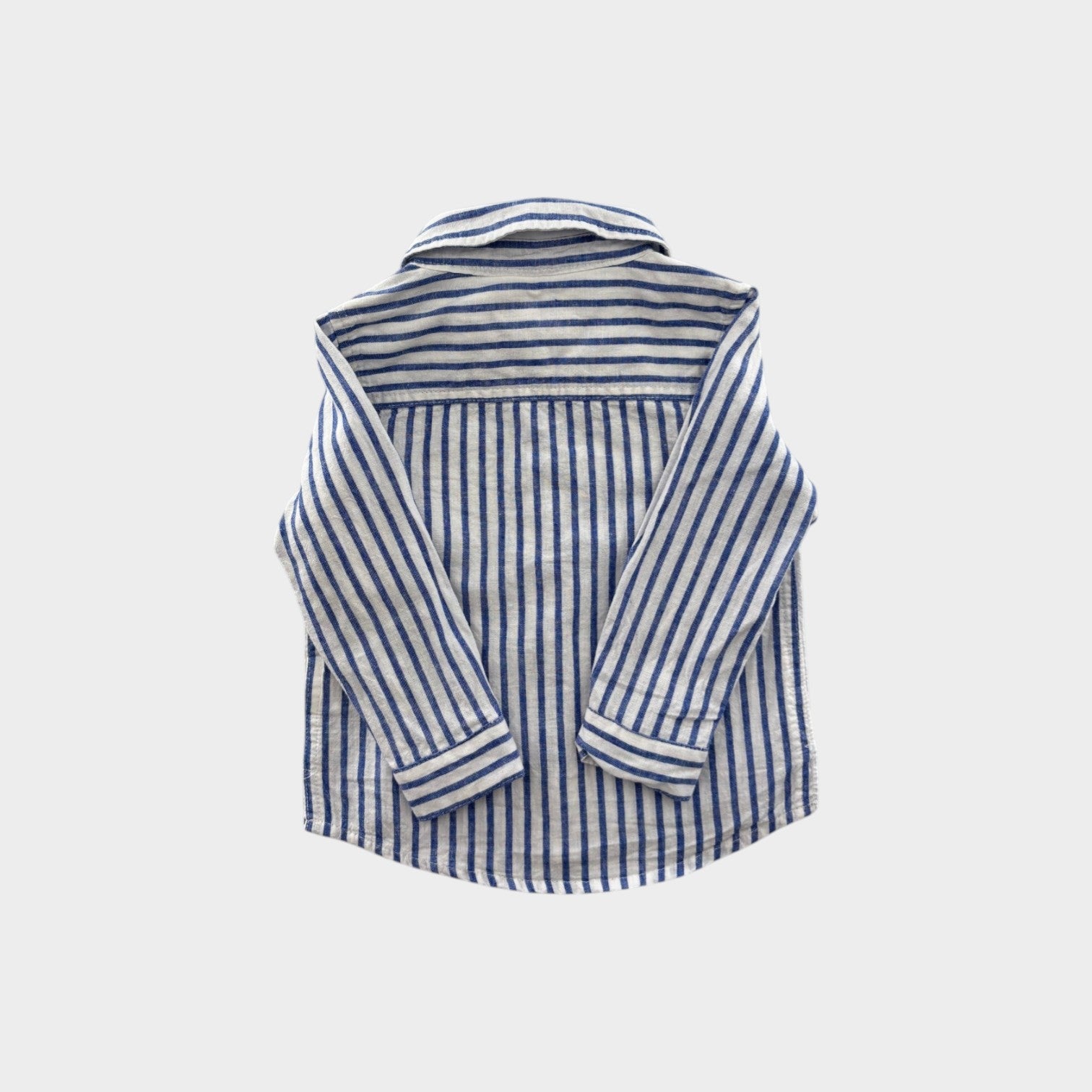 Seed Heritage Stripe Linen Shirt, Size 1