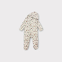Ralph Lauren Fishing Polo Teddy Onesie, Size 0