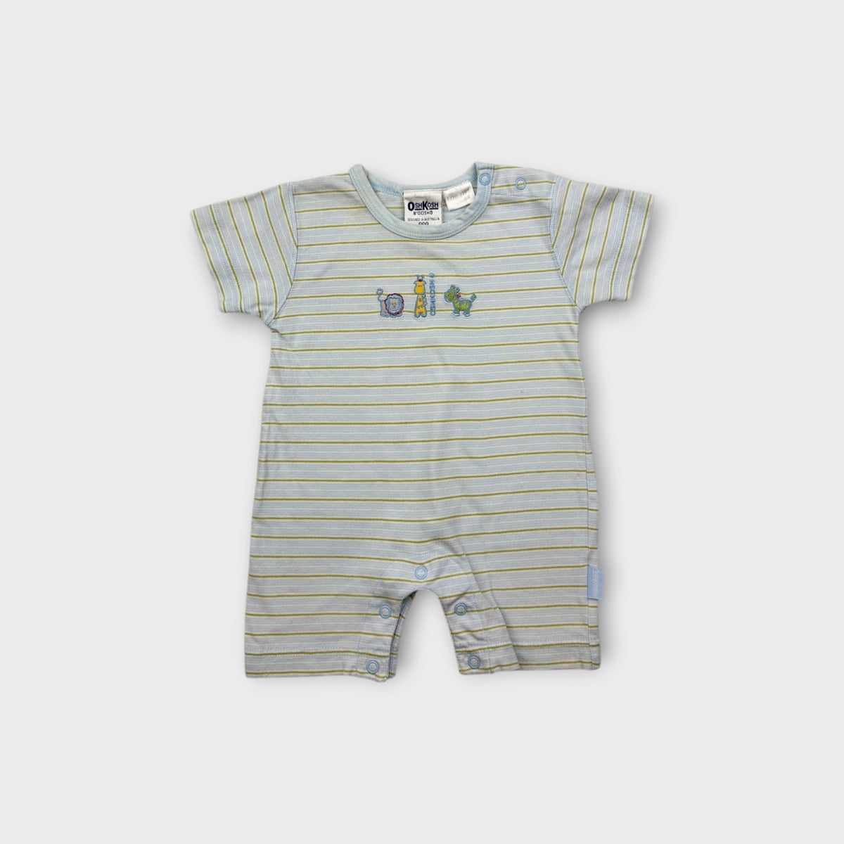 Oshkosh B'Gosh Vintage Stripe Romper, Size 000