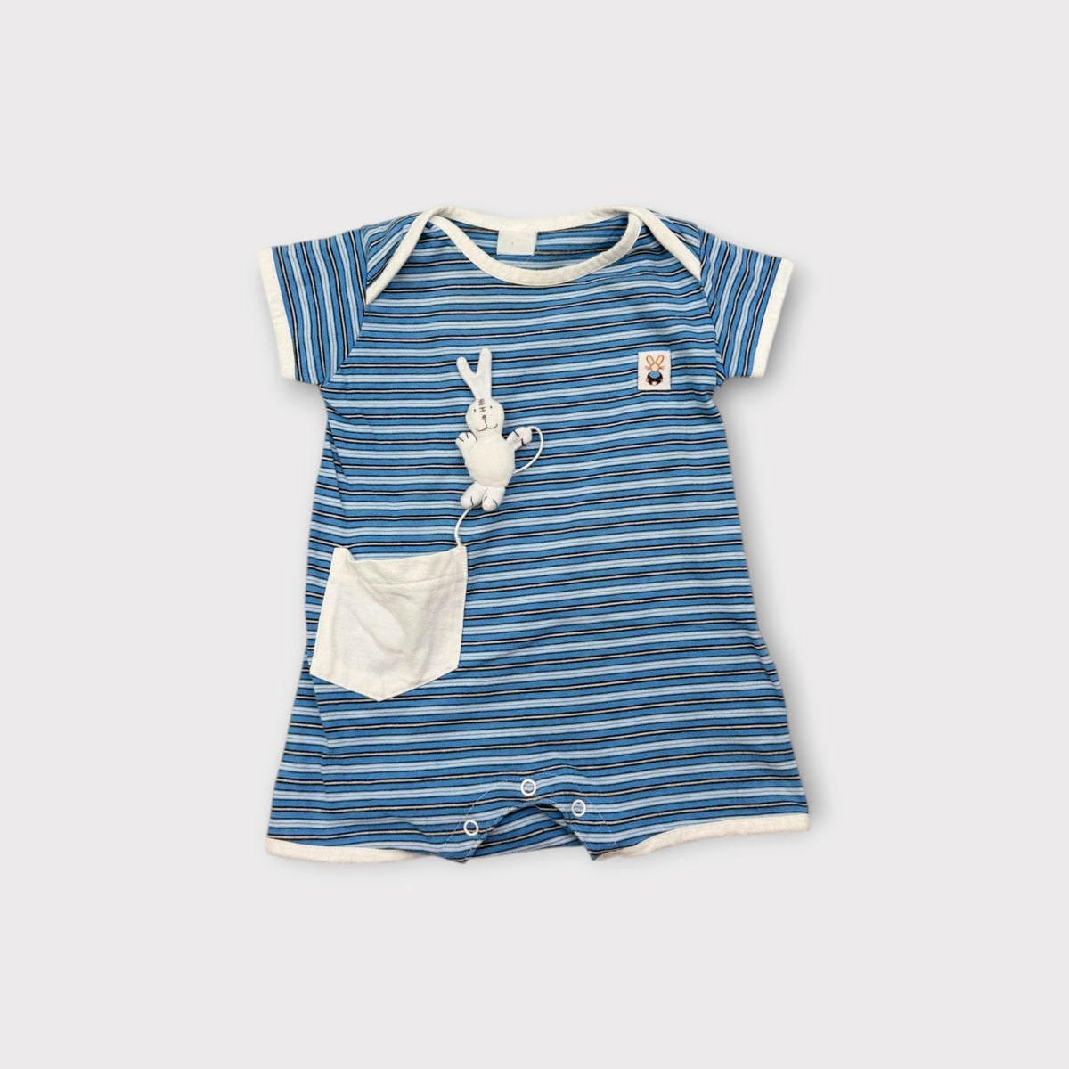 Vintage Stripe Romper, Size 00