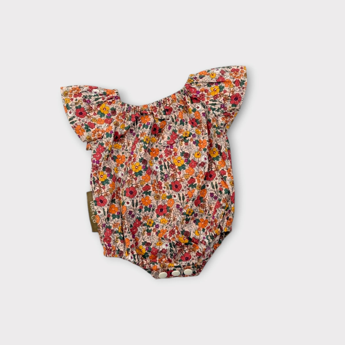 Floral Handmade Romper, Size 0000