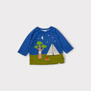 Purebaby Camping Long Sleeve Top, Size 0